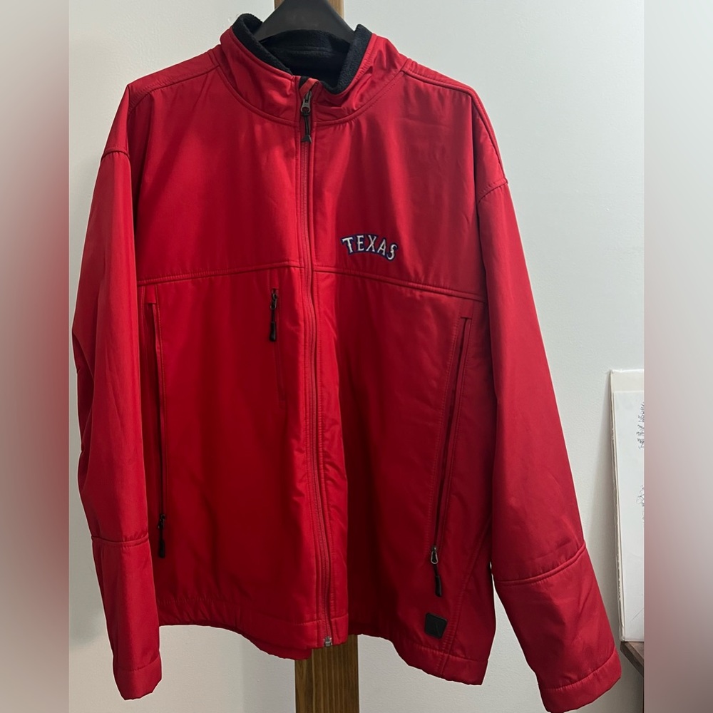 Texas Antigua Red Men's‎ Jacket